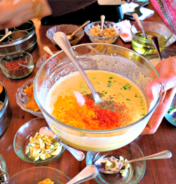 Cooking Demonstration in Orchha