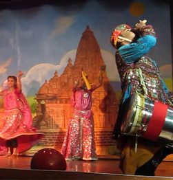 Traditional dance performance - Khajuraho